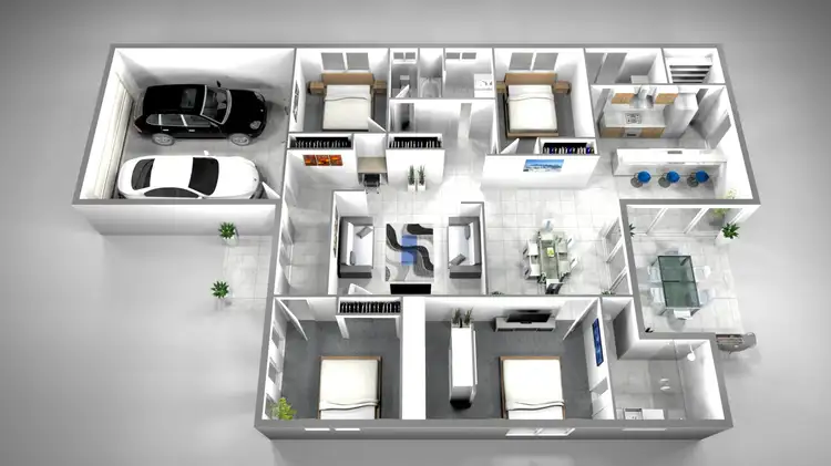 Floorplan of Homely house listing, 14 Coral Cl, Mission Beach QLD 4852