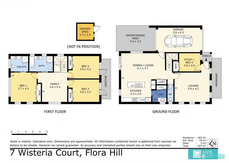 Floorplan of Homely house listing, 7 Wisteria Ct, Flora Hill VIC 3550