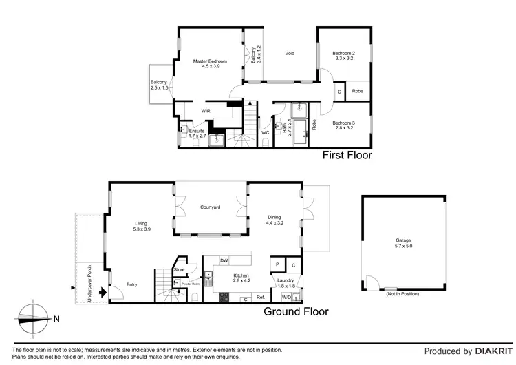 Floorplan of Homely house listing, 21 Waterford Avenue, Maribyrnong VIC 3032