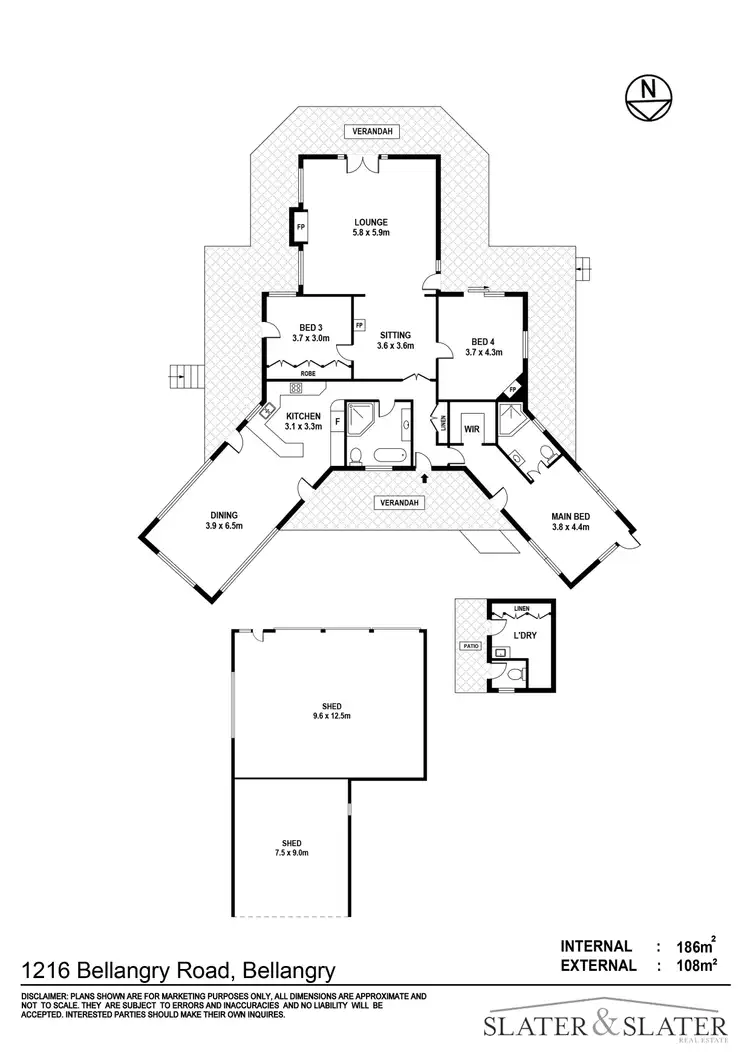 Floorplan of Homely rural property listing, 1216 Bellangry Rd, Bellangry NSW 2446