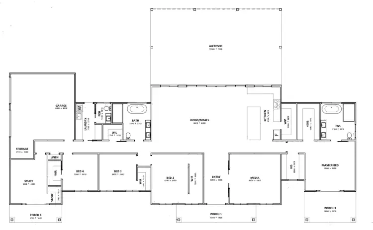 Floorplan of Homely rural property listing, 70 Waterfall Creek Road, The Oaks NSW 2570