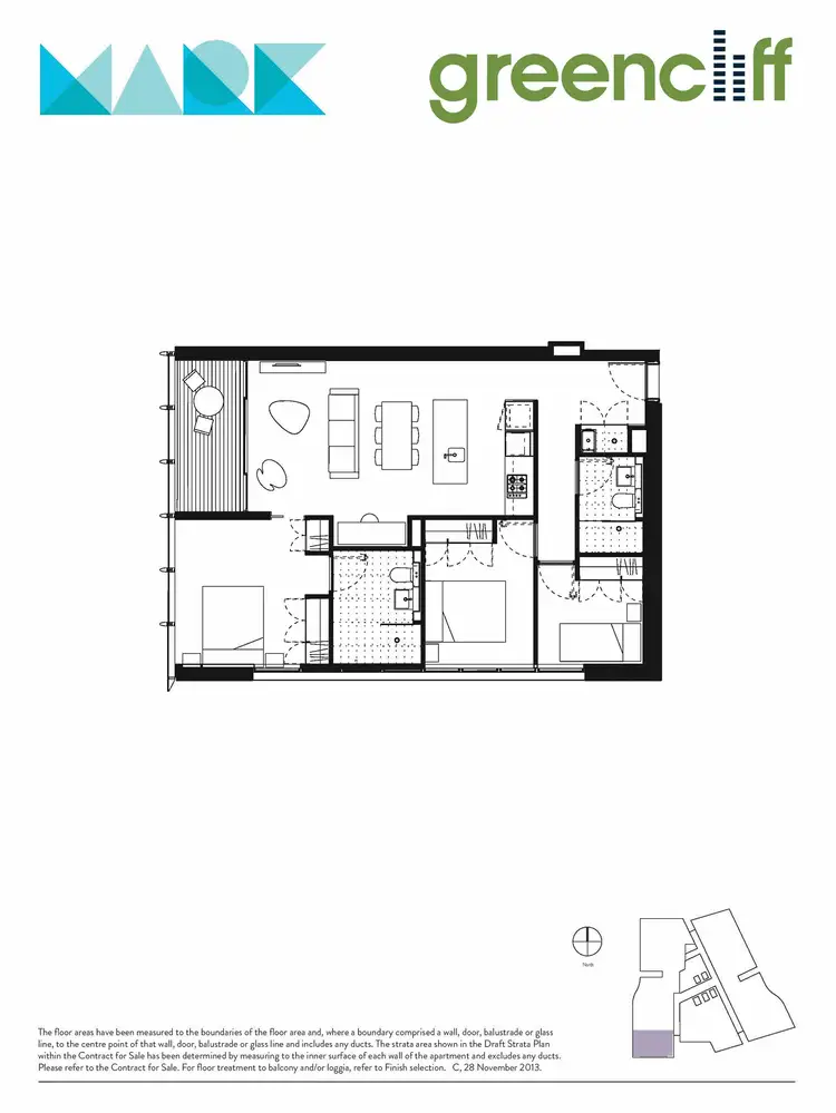 Floorplan of Homely apartment listing, 816/18 Park Lane, Chippendale NSW 2008