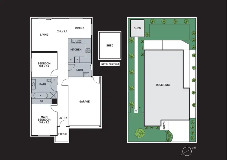 Floorplan of Homely house listing, 5 Rowan Walk, Drouin VIC 3818