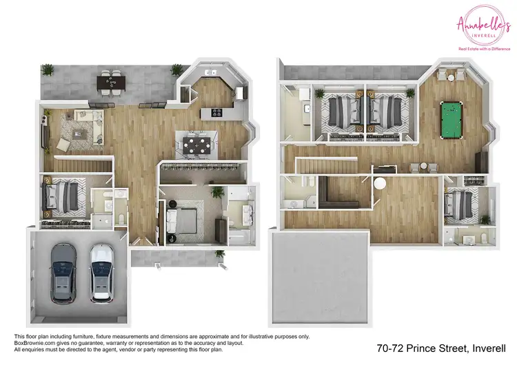 Floorplan of Homely house listing, 70 - 72 Prince St, Inverell NSW 2360