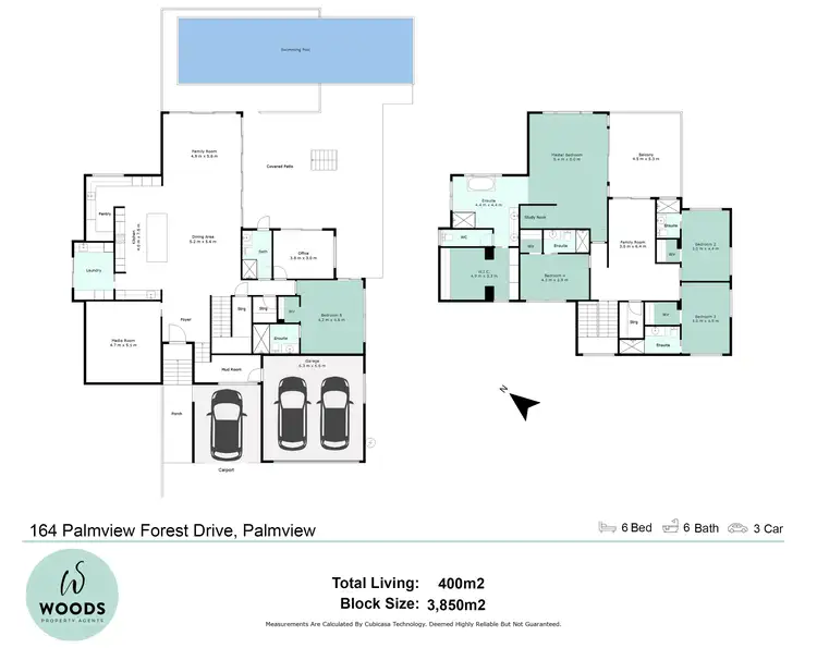 Floorplan of Homely house listing, 164 Palmview Forest Dr, Palmview QLD 4553