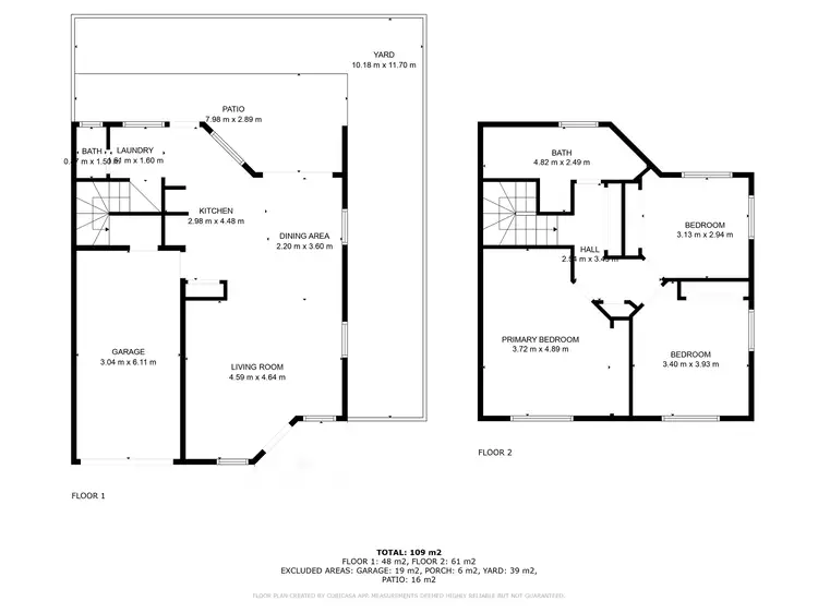 Floorplan of Homely unit listing, 4/550 Oxley Avenue, Redcliffe QLD 4020
