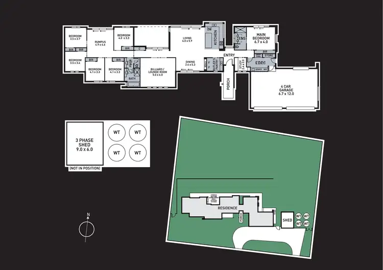 Floorplan of Homely house listing, 34 Shinners Close, Bunyip VIC 3815
