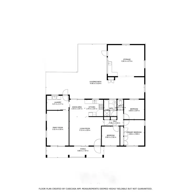 Floorplan of Homely house listing, 45 Amersham Street, Kippa-ring QLD 4021