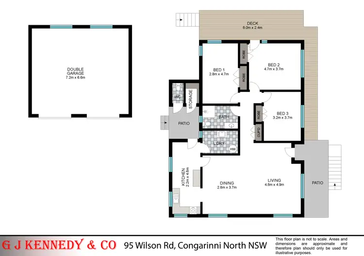 Floorplan of Homely house listing, 95 Wilson Rd, Congarinni North NSW 2447