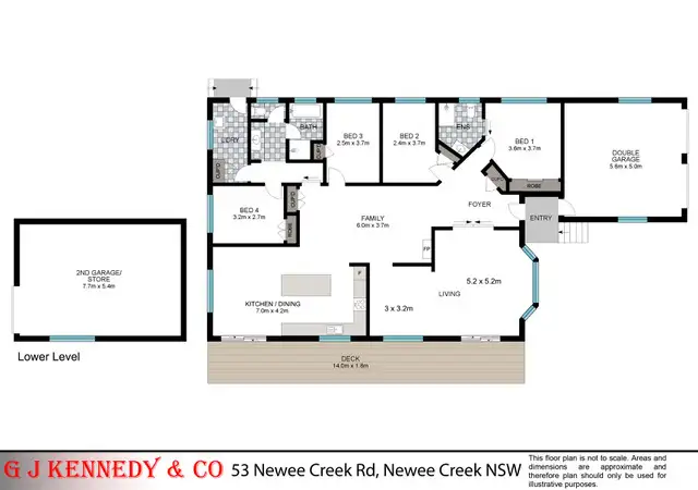 Floorplan of Homely house listing, 53 Newee Creek Rd, Newee Creek NSW 2447