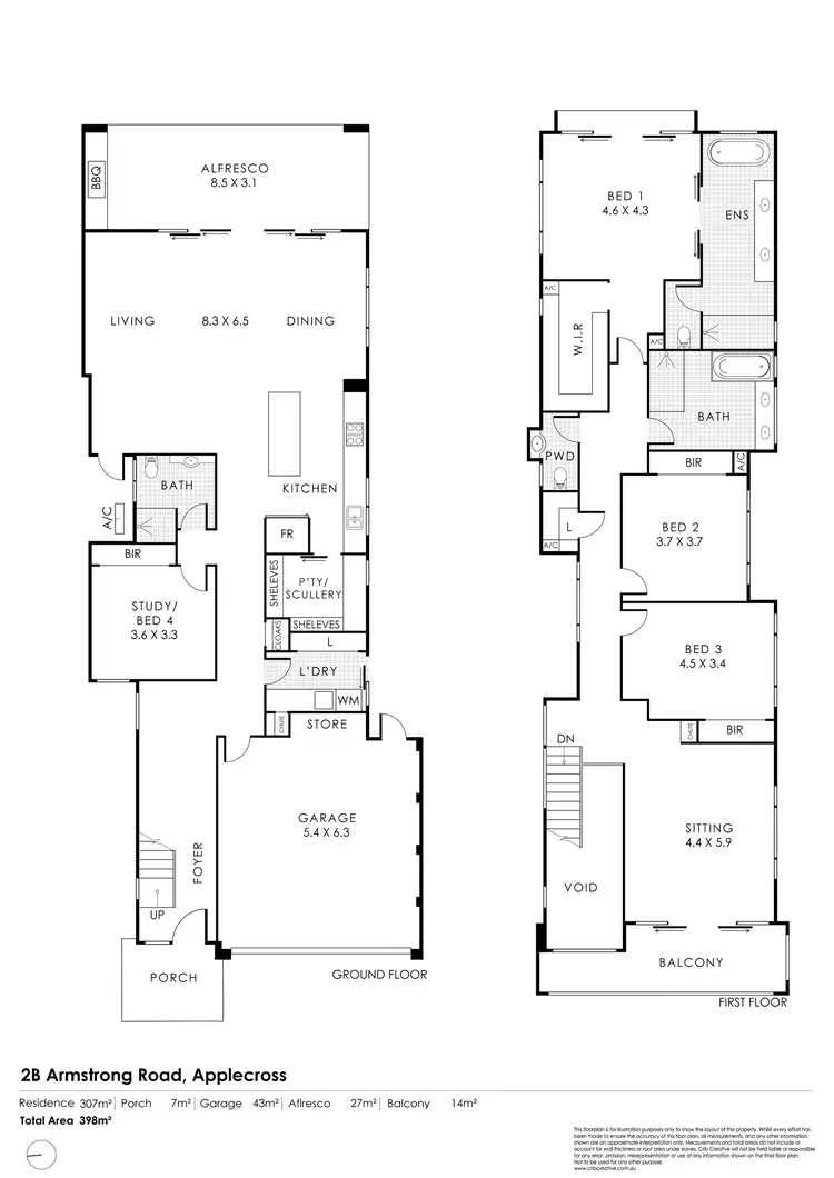 Floorplan of Homely house listing, 2B Armstrong Rd, Applecross WA 6153