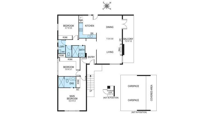 Floorplan of Homely unit listing, Unit 5/32 Loller St, Brighton VIC 3186
