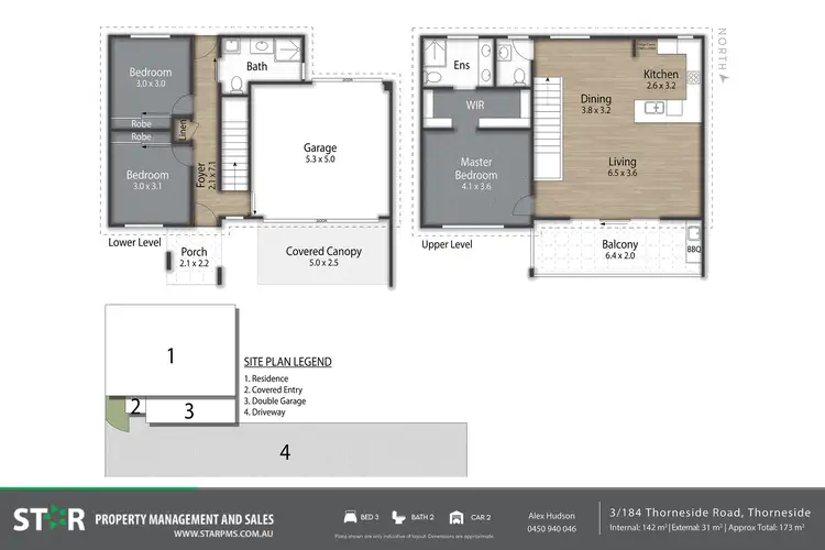 Floorplan of Homely townhouse listing, Unit 3/184 Thorneside Rd, Thorneside QLD 4158
