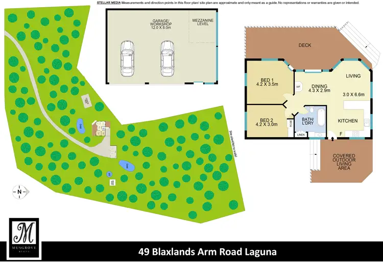 Floorplan of Homely rural property listing, 49 Blaxlands Arm Road, Laguna NSW 2325