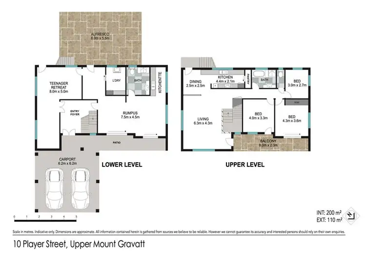 Floorplan of Homely house listing, 10 Player Street, Upper Mount Gravatt QLD 4122