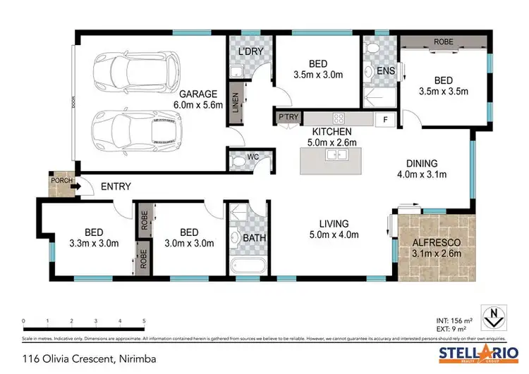 Floorplan of Homely house listing, 116 Olivia Crescent, Nirimba QLD 4551