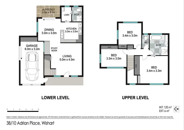 Floorplan of Homely townhouse listing, 38/10 Adrian Place, Wishart QLD 4122