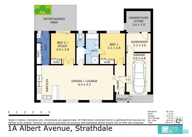 Floorplan of Homely house listing, 1A Albert Ave, Strathdale VIC 3550