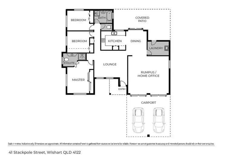 Floorplan of Homely house listing, 41 Stackpole Street, Wishart QLD 4122