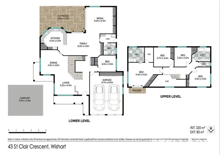 Floorplan of Homely house listing, 43 St Clair Crescent, Wishart QLD 4122
