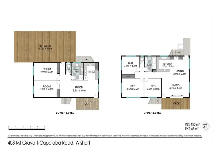 Floorplan of Homely house listing, 408 Mount Gravatt Capalaba Road, Wishart QLD 4122