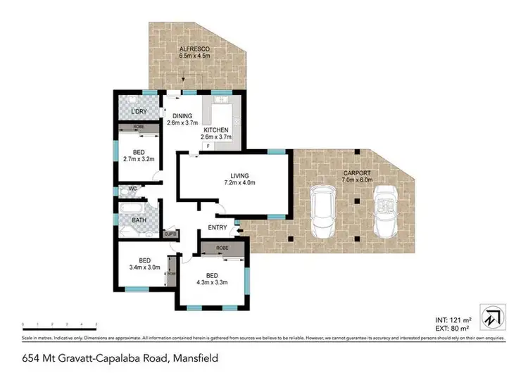 Floorplan of Homely house listing, 654 Mount Gravatt Capalaba Road, Wishart QLD 4122