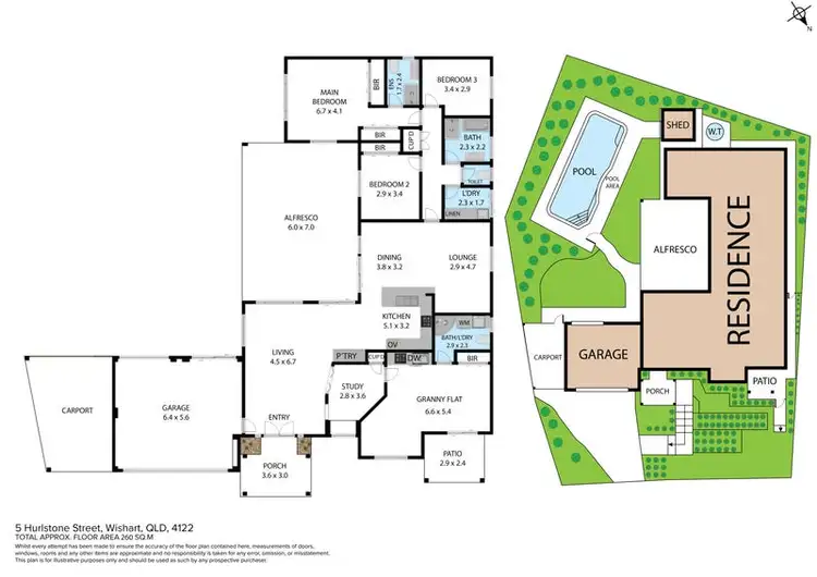 Floorplan of Homely house listing, 5 Hurlstone St, Wishart QLD 4122