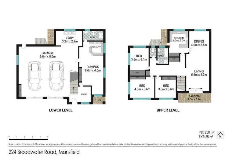 Floorplan of Homely house listing, 224 Broadwater Road, Mansfield QLD 4122