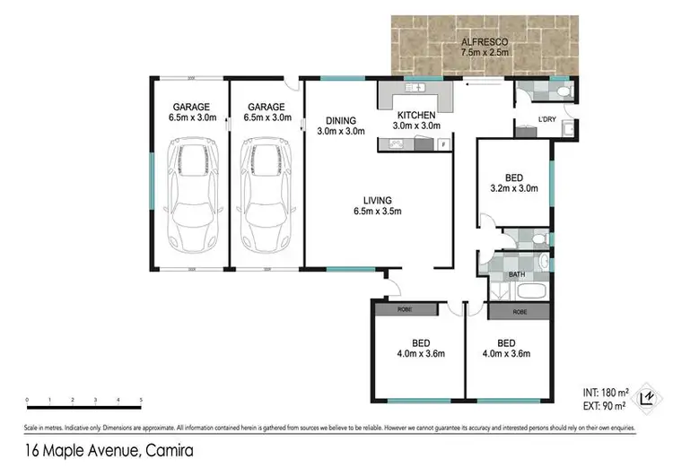 Floorplan of Homely house listing, 16 Maple Avenue, Camira QLD 4300