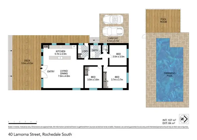 Floorplan of Homely house listing, 40 Lamorna Street, Rochedale South QLD 4123