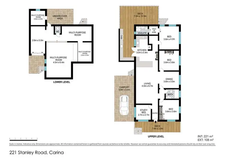 Floorplan of Homely house listing, 221 Stanley Road, Carina QLD 4152