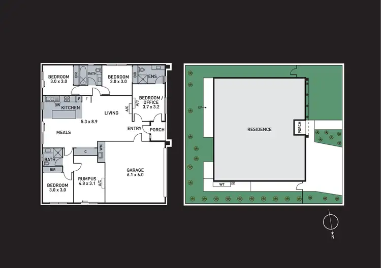 Floorplan of Homely house listing, 20 Tassell Drive, Warragul VIC 3820