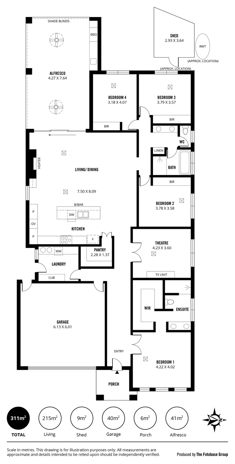 Floorplan of Homely house listing, 15 Earle St, Hillcrest SA 5086