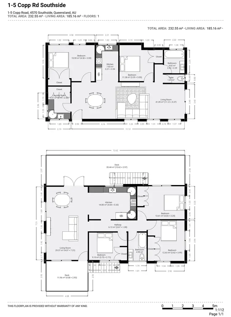 Floorplan of Homely house listing, 1-5 Copp Rd, Southside QLD 4570