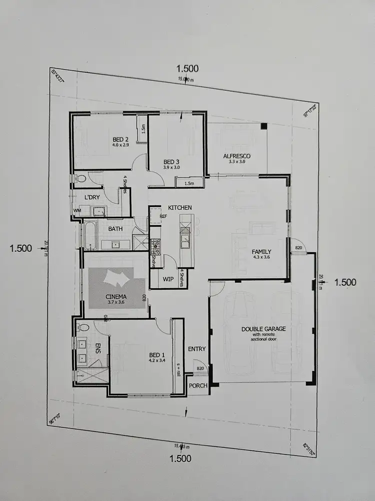 Floorplan of Homely house listing, 37 Everlasting Ave, Piara Waters WA 6112