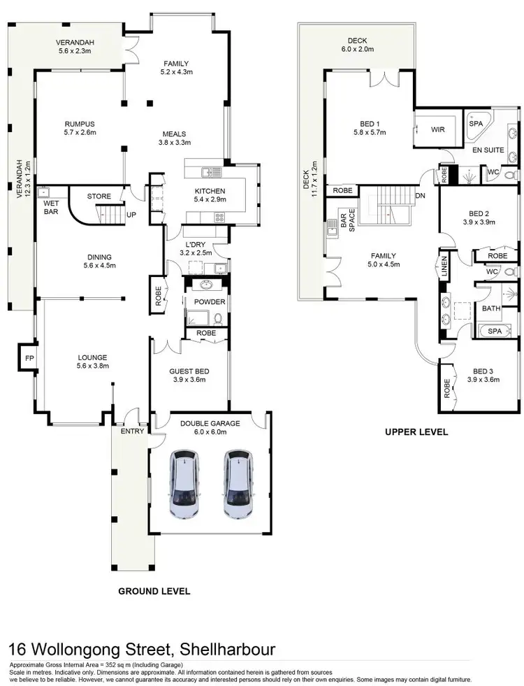 Floorplan of Homely house listing, 16 Wollongong Street, Shellharbour NSW 2529