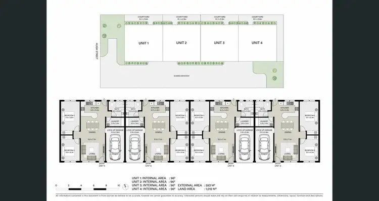 Floorplan of Homely unit listing, Unit 4/67 Hugh St, West End QLD 4810