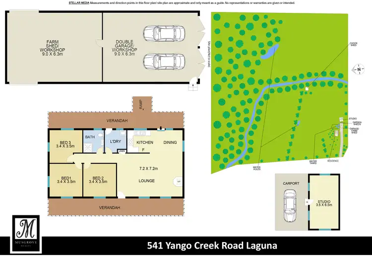 Floorplan of Homely rural property listing, 541 Yango Creek Road, Laguna NSW 2325