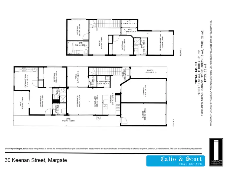 Floorplan of Homely house listing, 30 Keenan St, Margate QLD 4019