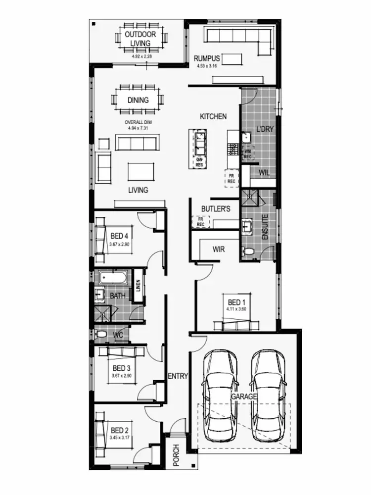 Floorplan of Homely house listing, Lot 4 Springleigh Estate, Kilmore VIC 3764