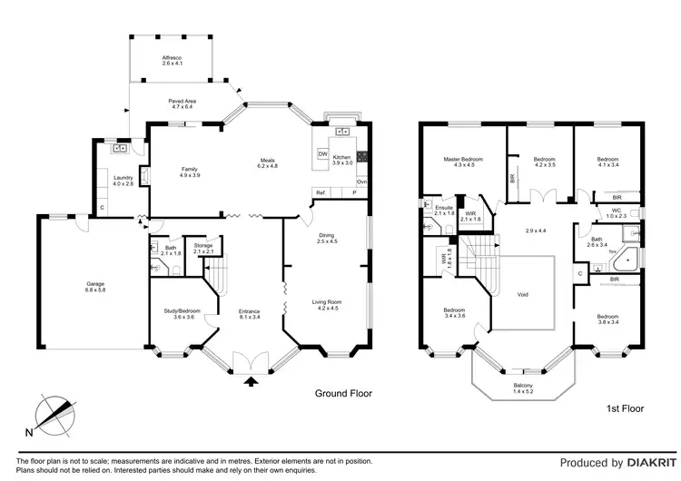 Floorplan of Homely house listing, 22 Browning Crescent, Avondale Heights VIC 3034