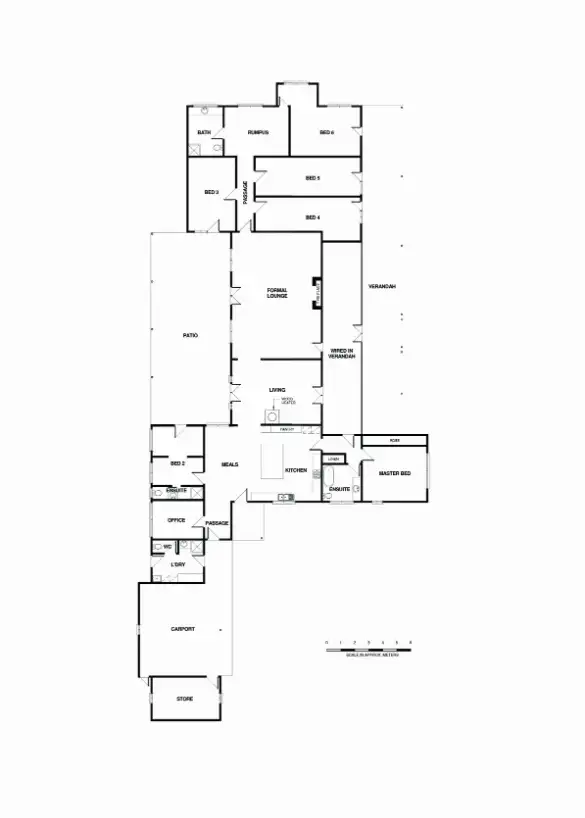 Floorplan of Homely rural property listing, 1207 Fraser Road, Niemur NSW 2733