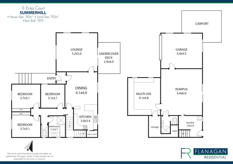 Floorplan of Homely house listing, 11 Erika Ct, Summerhill TAS 7250