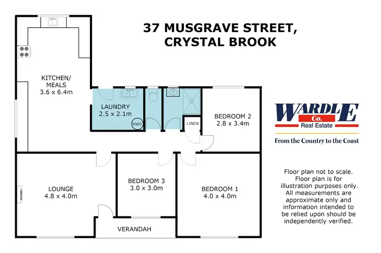 Floorplan of Homely house listing, 37 Musgrave St, Crystal Brook SA 5523