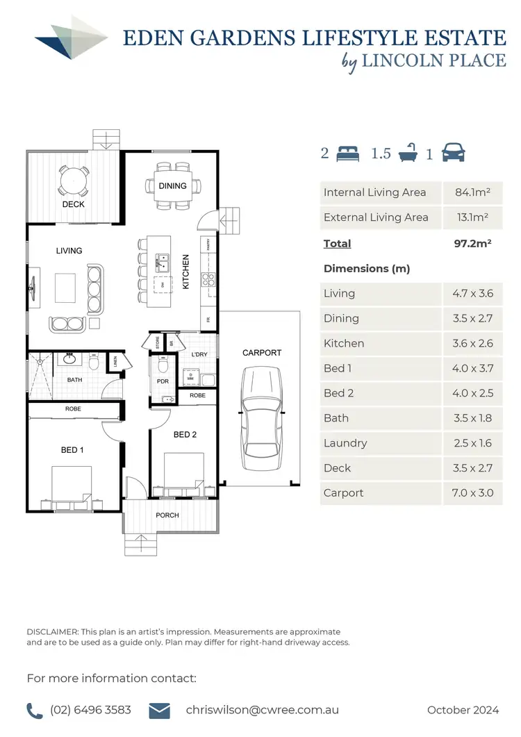 Floorplan of Homely house listing, Site 33/Arden, 79 Princes Highway, Eden NSW 2551