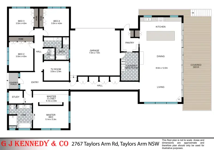 Floorplan of Homely rural property listing, 2767 Taylors Arm Rd, Upper Taylors Arm NSW 2447