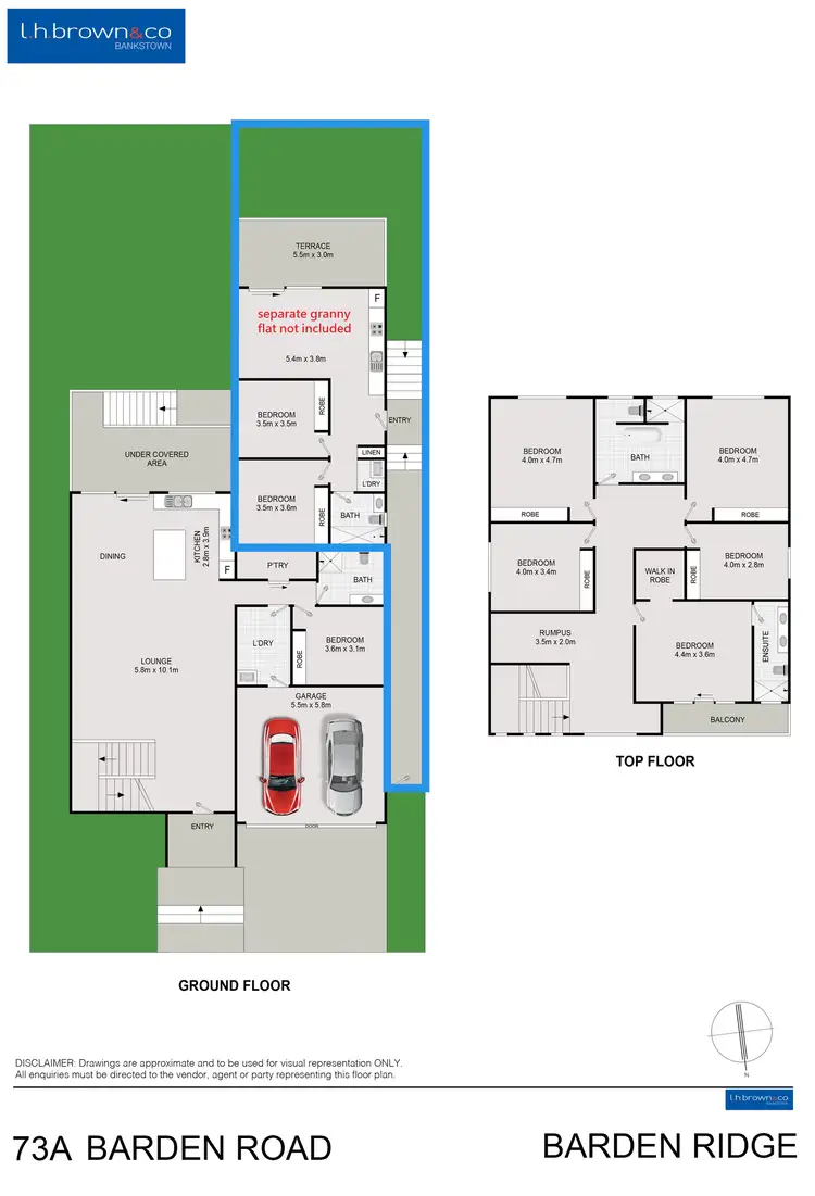 Floorplan of Homely house listing, 73A Barden Rd, Barden Ridge NSW 2234