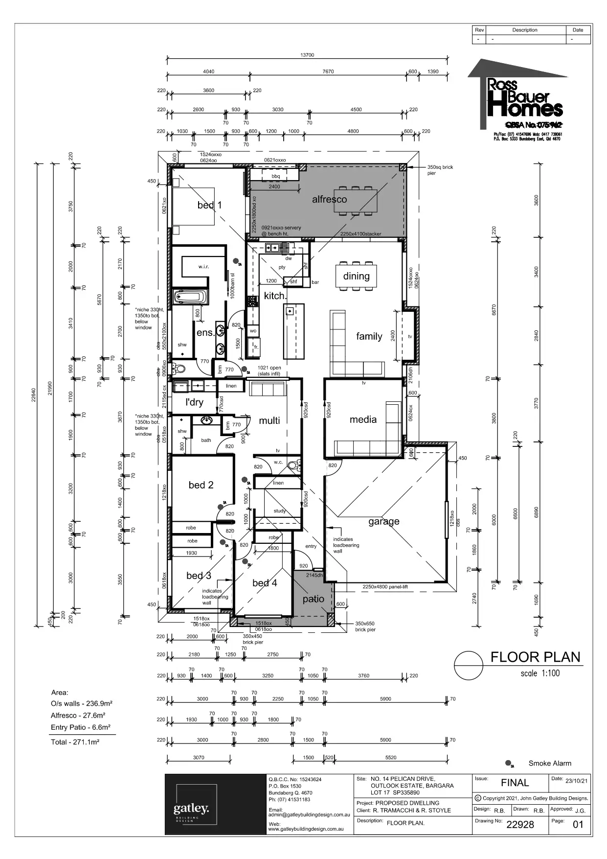 Floorplan of Homely house listing, 14 Pelican Drive, Bargara QLD 4670