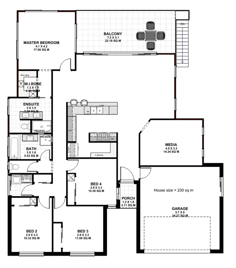 Floorplan of Homely house listing, Lot 15 Songbird St, North Ipswich QLD 4305
