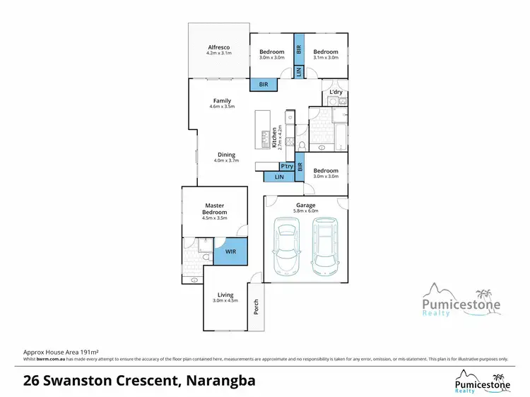 Floorplan of Homely house listing, 26 Swanston Cres, Narangba QLD 4504